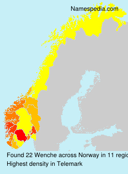 Surname Wenche in Norway Surname Wenche in Norway