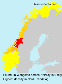 Surname Wengstad in Norway Surname Wengstad in Norway