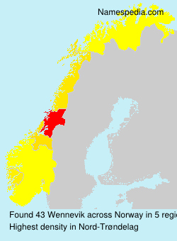 Surname Wennevik in Norway Surname Wennevik in Norway