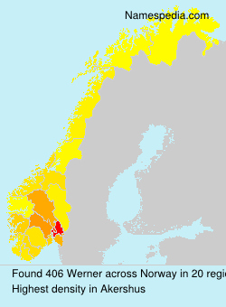Surname Werner in Norway Surname Werner in Norway