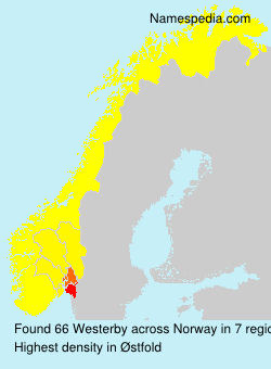 Surname Westerby in Norway Surname Westerby in Norway