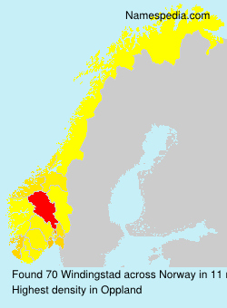 Surname Windingstad in Norway Surname Windingstad in Norway