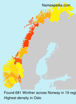 Surname Winther in Norway Surname Winther in Norway