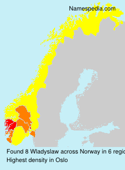 Surname Wladyslaw in Norway Surname Wladyslaw in Norway