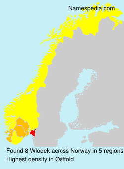 Surname Wlodek in Norway Surname Wlodek in Norway