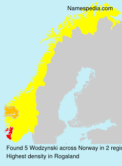Surname Wodzynski in Norway Surname Wodzynski in Norway