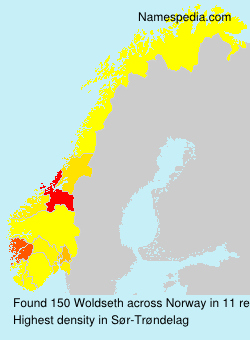 Surname Woldseth in Norway Surname Woldseth in Norway