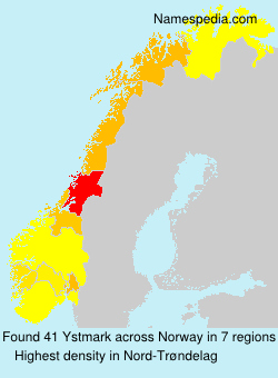 Surname Ystmark in Norway Surname Ystmark in Norway