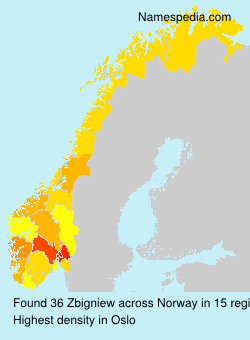 Surname Zbigniew in Norway Surname Zbigniew in Norway