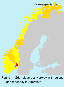 Surname Zdunek in Norway Surname Zdunek in Norway