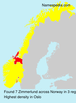 Surname Zimmerlund in Norway Surname Zimmerlund in Norway