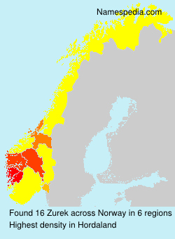 Surname Zurek in Norway Surname Zurek in Norway