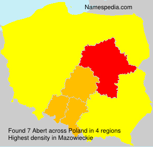 Surname Abert in Poland Surname Abert in Poland