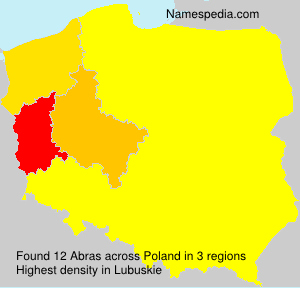 Surname Abras in Poland Surname Abras in Poland