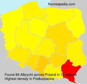 Surname Albrycht in Poland Surname Albrycht in Poland