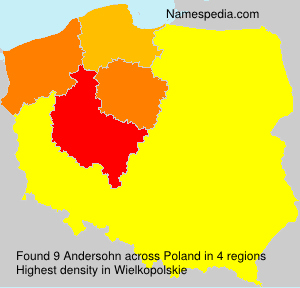 Surname Andersohn in Poland Surname Andersohn in Poland