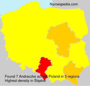 Surname Andraczke in Poland Surname Andraczke in Poland