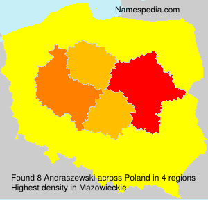 Surname Andraszewski in Poland Surname Andraszewski in Poland