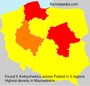 Surname Andrychewicz in Poland Surname Andrychewicz in Poland