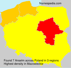 Surname Anselm in Poland Surname Anselm in Poland