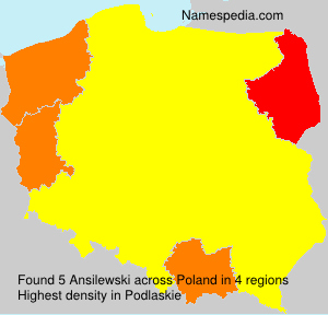 Surname Ansilewski in Poland Surname Ansilewski in Poland