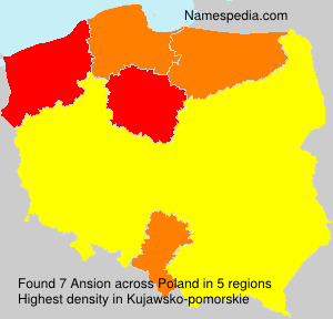 Surname Ansion in Poland Surname Ansion in Poland