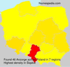 Surname Anzorge in Poland Surname Anzorge in Poland
