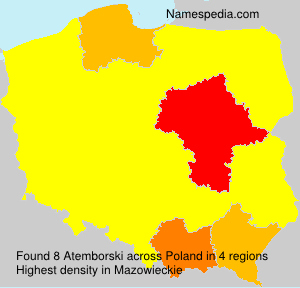 Surname Atemborski in Poland Surname Atemborski in Poland