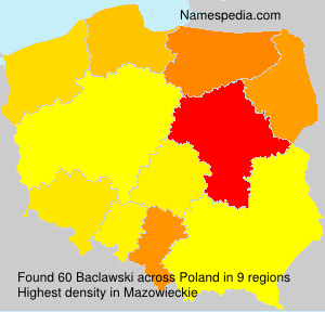 Surname Baclawski in Poland Surname Baclawski in Poland