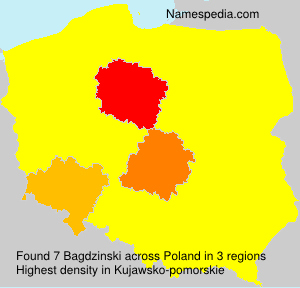 Surname Bagdzinski in Poland Surname Bagdzinski in Poland