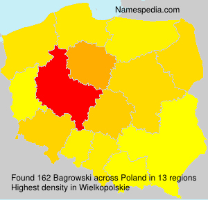 Surname Bagrowski in Poland Surname Bagrowski in Poland