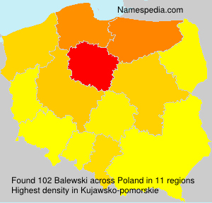 Surname Balewski in Poland Surname Balewski in Poland
