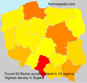 Surname Banko in Poland