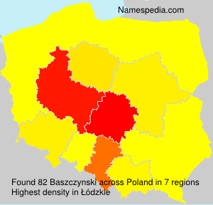 Surname Baszczynski in Poland Surname Baszczynski in Poland