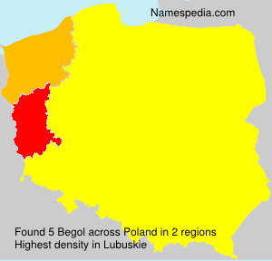 Surname Begol in Poland Surname Begol in Poland