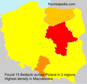 Surname Beldycki in Poland Surname Beldycki in Poland