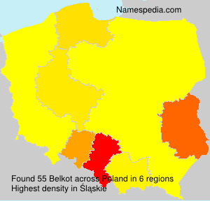 Surname Belkot in Poland Surname Belkot in Poland