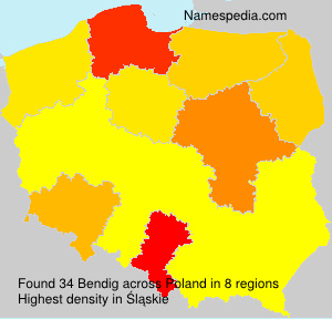 Surname Bendig in Poland Surname Bendig in Poland
