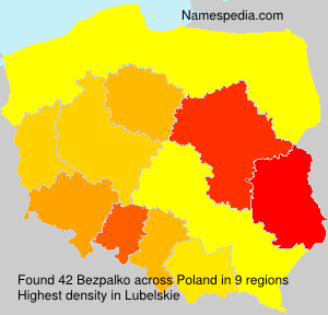 Surname Bezpalko in Poland Surname Bezpalko in Poland