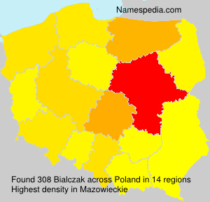 Surname Bialczak in Poland Surname Bialczak in Poland