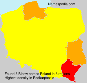 Surname Bibow in Poland Surname Bibow in Poland