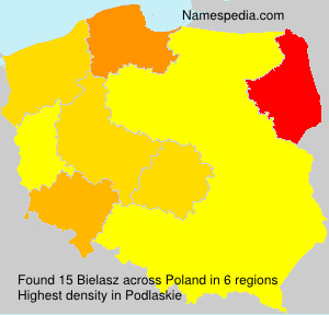Surname Bielasz in Poland Surname Bielasz in Poland