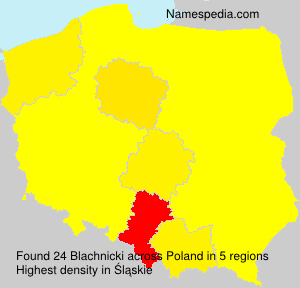 Surname Blachnicki in Poland Surname Blachnicki in Poland