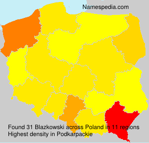 Surname Blazkowski in Poland Surname Blazkowski in Poland