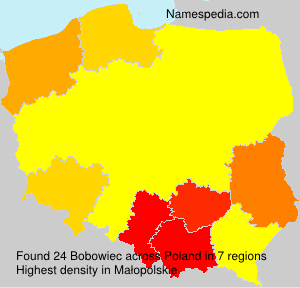 Surname Bobowiec in Poland Surname Bobowiec in Poland