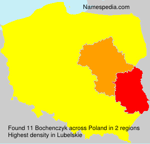 Surname Bochenczyk in Poland Surname Bochenczyk in Poland
