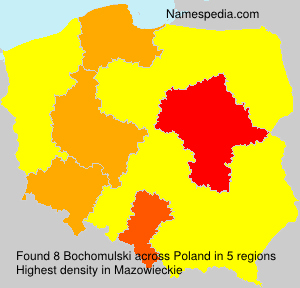 Surname Bochomulski in Poland Surname Bochomulski in Poland