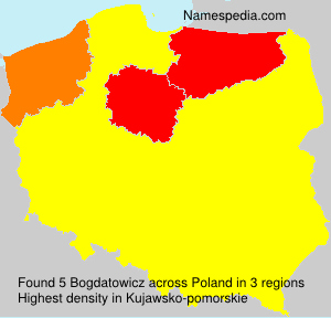 Surname Bogdatowicz in Poland Surname Bogdatowicz in Poland