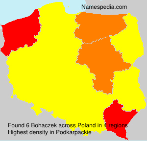 Surname Bohaczek in Poland Surname Bohaczek in Poland