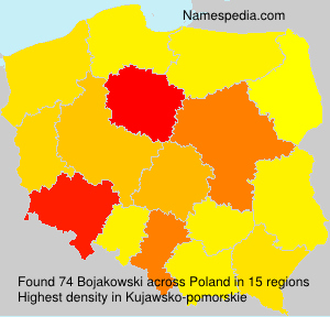Surname Bojakowski in Poland Surname Bojakowski in Poland